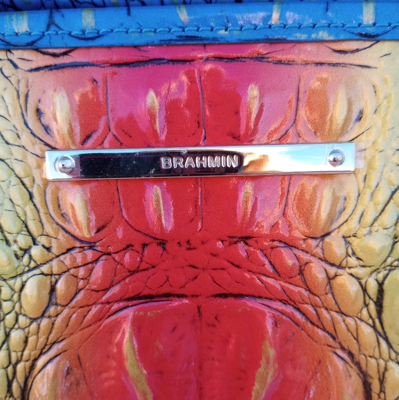 Brahmin Popsicle Ombré Melbourne Medium Asher Shoulder Bag - Picture 5 of 12